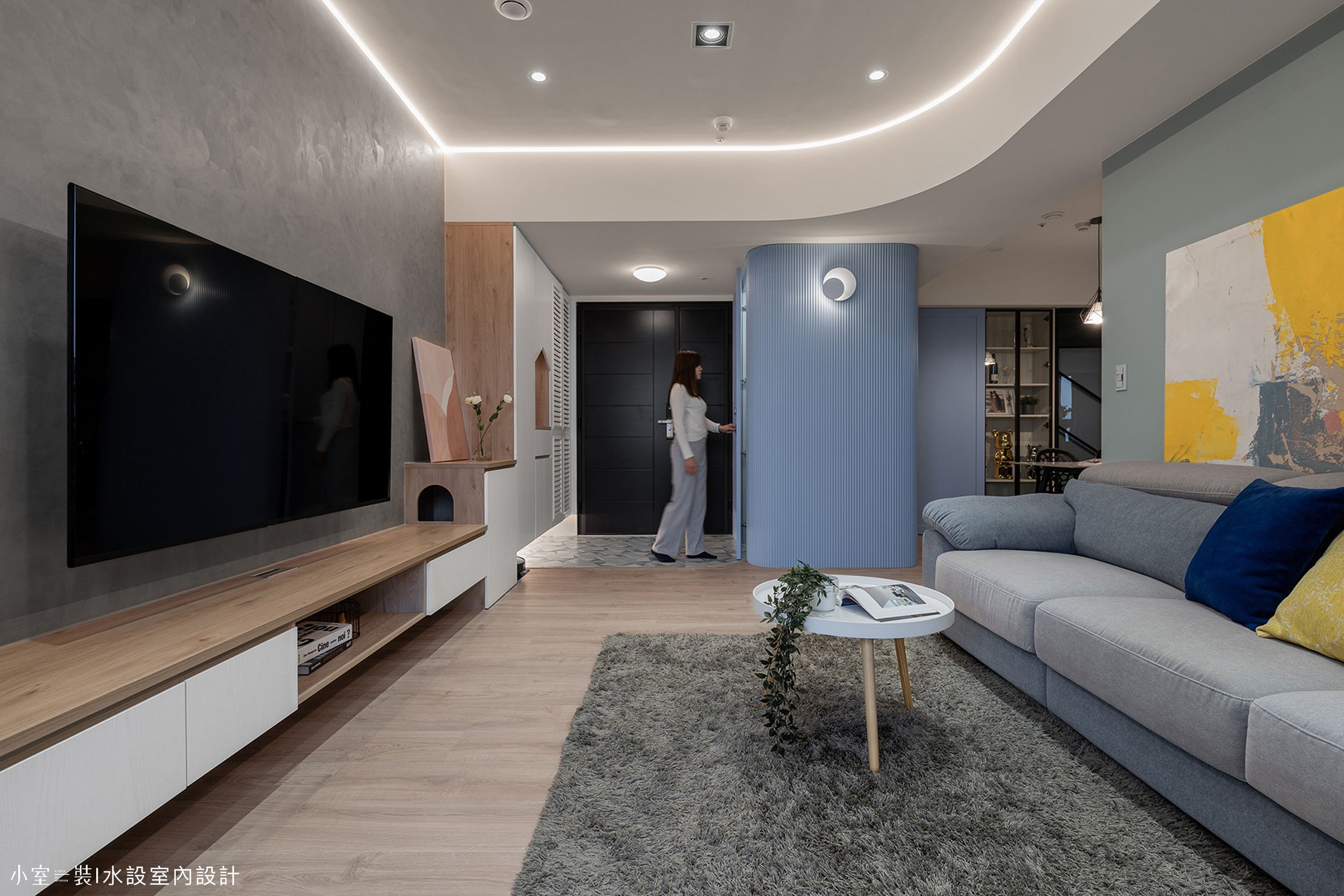 玄關設計，展示收納與置物區整合規劃