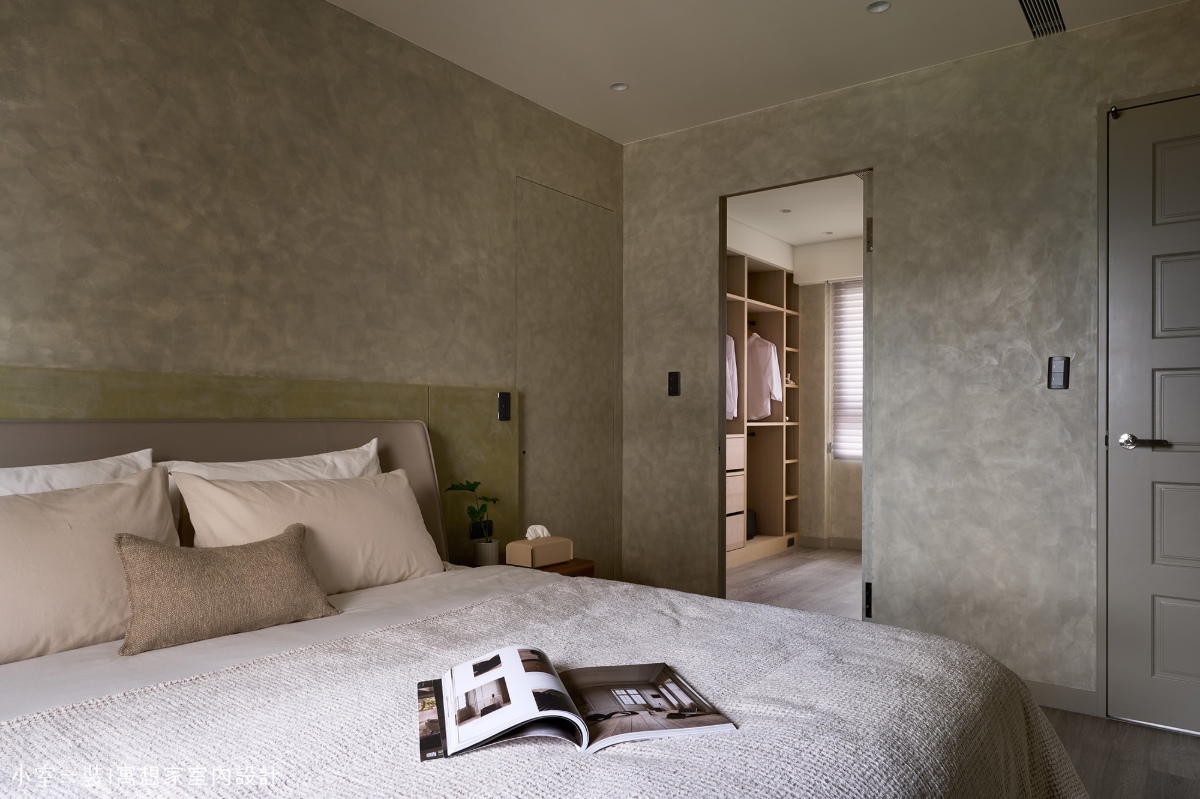 侘寂風設計元素 2:保留自然紋理的油漆塗料