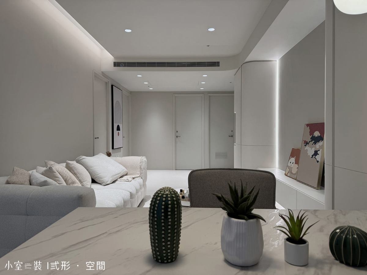 侘寂風設計元素 4:低調質樸的綠色植物