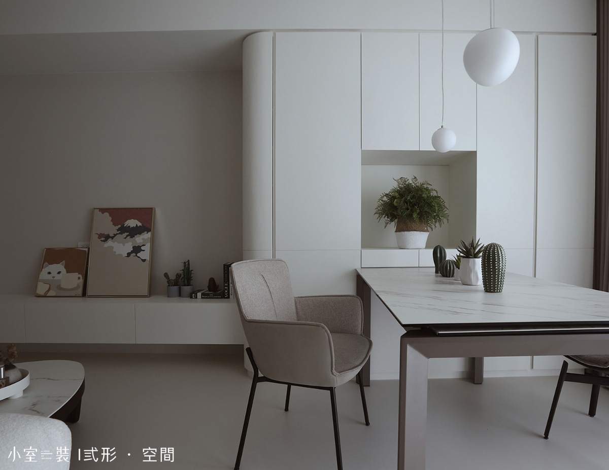 侘寂風設計元素 7: 極簡設計與空間留白