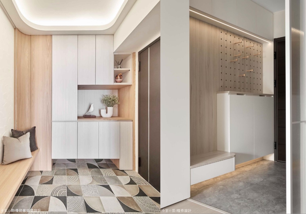 玄關設計重點 5:穿鞋椅