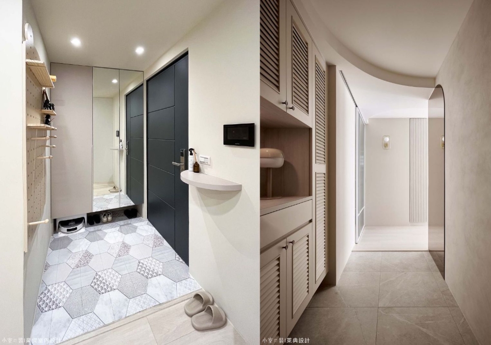 玄關設計重點 7:全身鏡