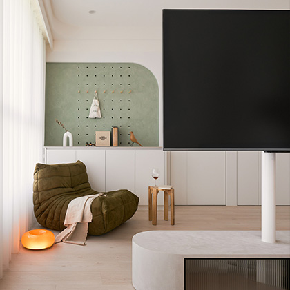 微光漫綠｜17坪2+1房